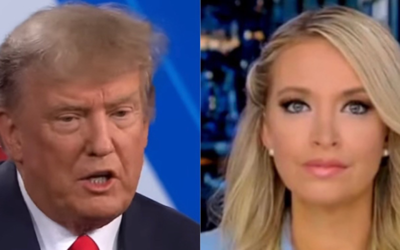 Donald Trump Chastizes Kayleigh McEnany, Accuses Her of Giving out the Wrong Poll Numbers on Fox News