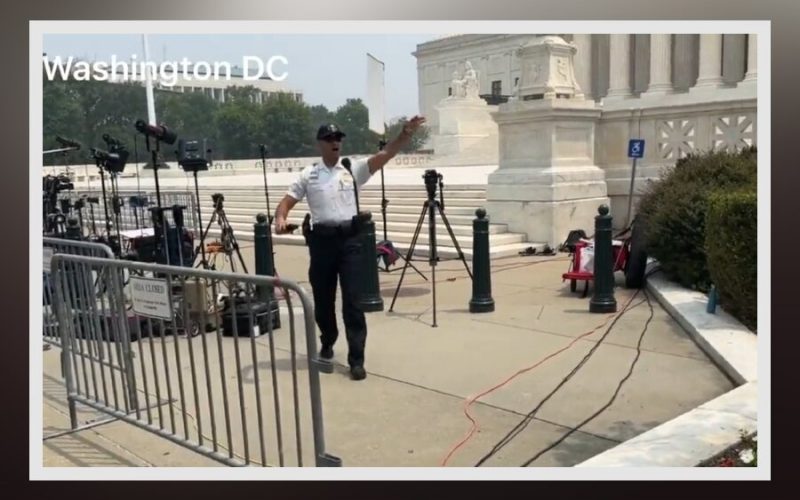 Evacuations Underway at the U.S. Supreme Court in Washington, After Discovery of a Suspicious Package
