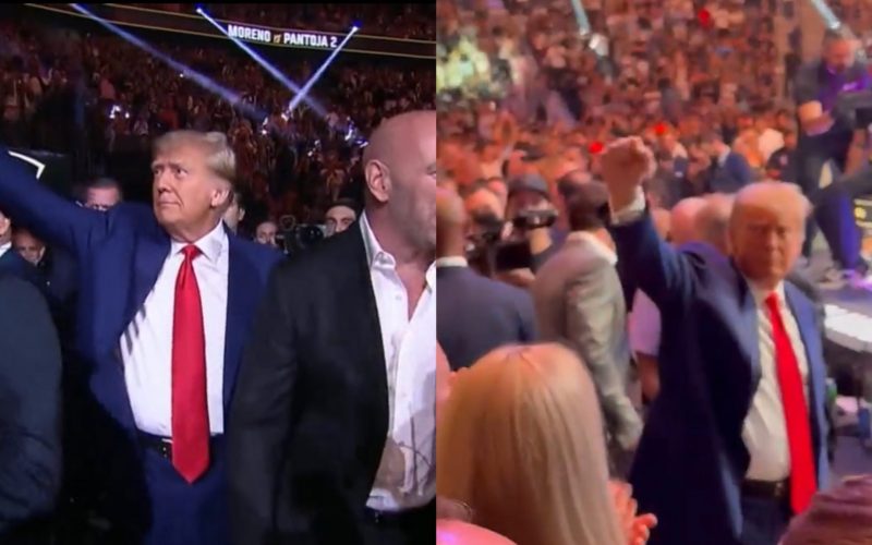 GOP Presidential Frontrunner Donald Trump Gets Hero’s Welcome at UFC 290 in Nevada