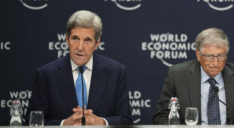 John Kerry Demands Americans Pay ‘Climate Reparations’ to WEF