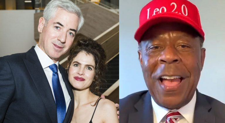 Leo Terrell Praises Bill Ackman For Defending His Wife Against Leftist