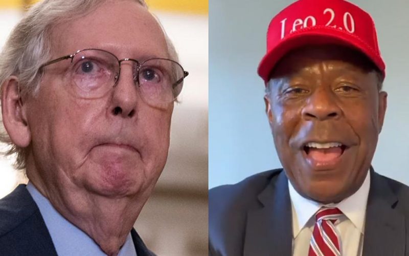 Leo Terrell Celebrates Mitch McConnell Stepping Down as GOP Leader: ‘Fantastic News’