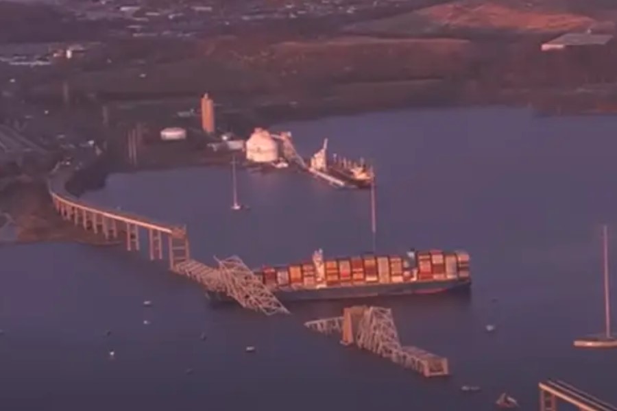 Captain Of Container Ship That Caused Baltimore Bridge Collapse 