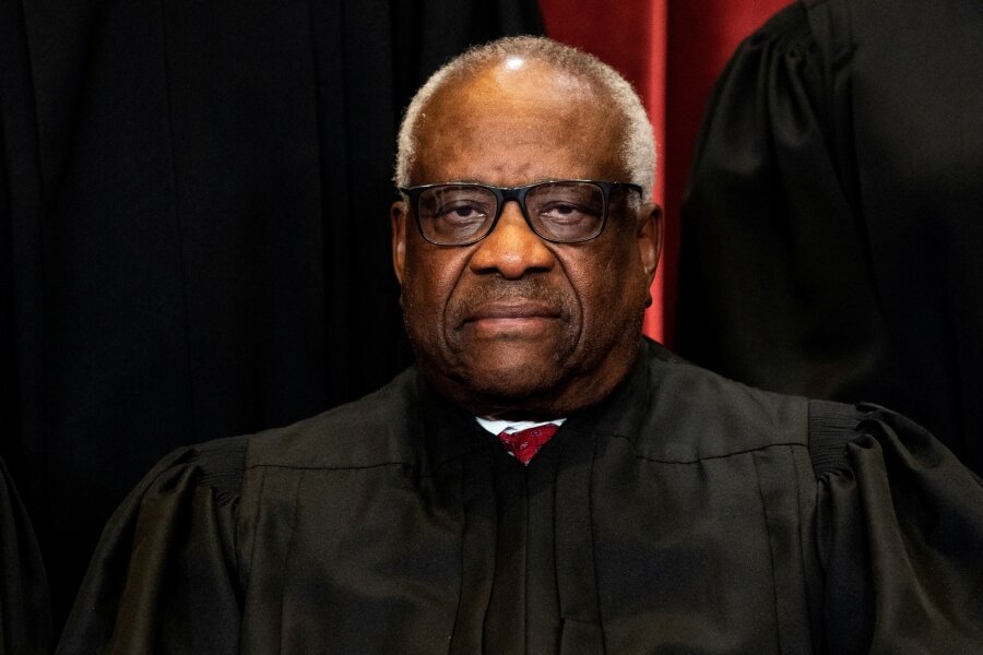 Supreme Court Justice Clarence Thomas Misses Court’s Sessions — No Reason Given for His Absence