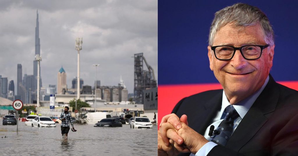 Bill Gates’ Weather Modification Causes Unprecedented Dubai Floods