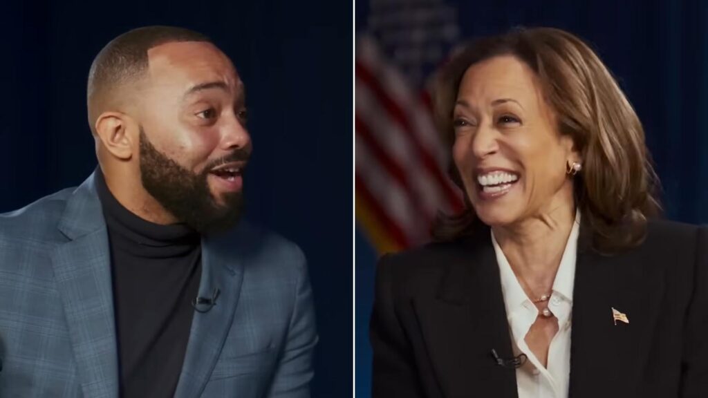 ‘You Smell Good’: Kamala Harris Interview Gets Weird