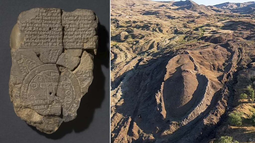 Location of ‘Noah’s Ark’ Is Revealed as Scientists Decipher World’s Oldest Map on 3,000-Year-Old Babylonian Tablet