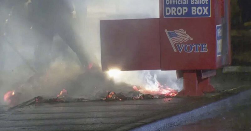 Ballots Set on Fire in Three States as Election Day Approaches