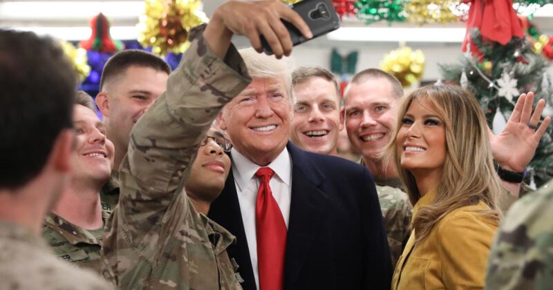 Trump’s Incredible Christmas Day Gesture to US Troops Resurfaces