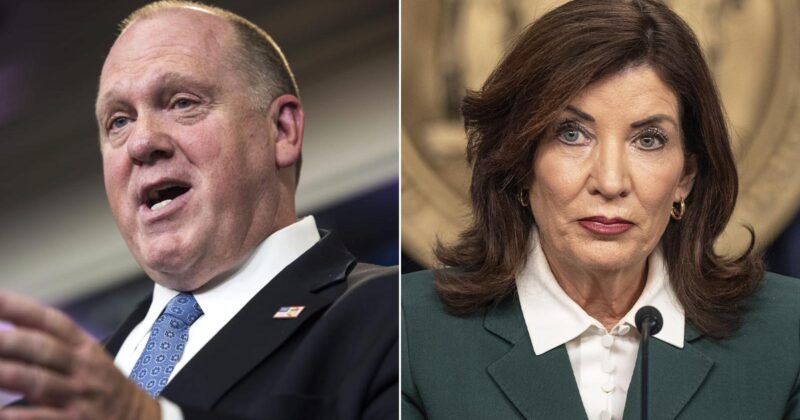 ICE Boss Shreds Kathy Hochul Over ‘Tone-Deaf’ Post After Illegal Immigrant Sets Subway Passenger on Fire