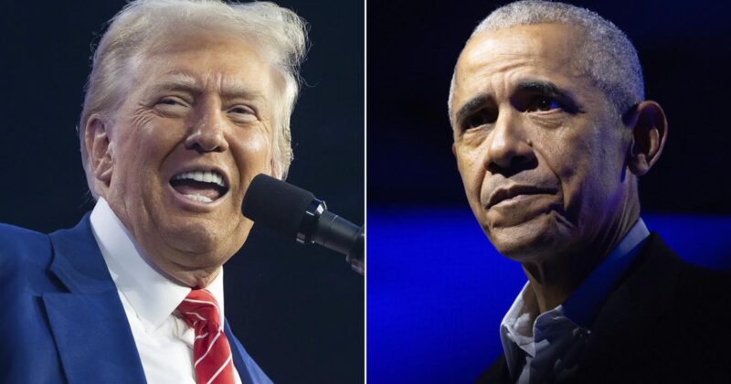 Trump Trolls Barack Obama on Christmas