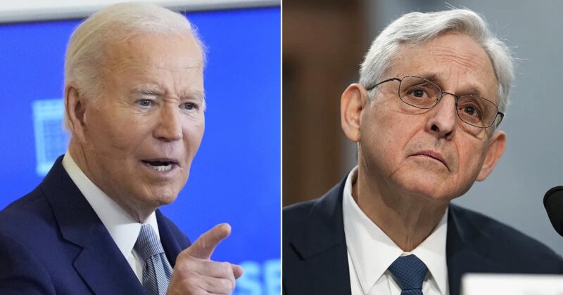 Biden Furious at Merrick Garland Because He Didn’t Work Harder to Lock Up Trump Before the Election