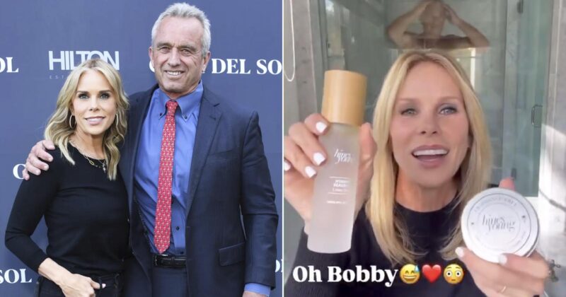 Watch: RFK Jr’s Wife Shares Naked Video of Him in Shower to Promote ‘MAHA’ Product