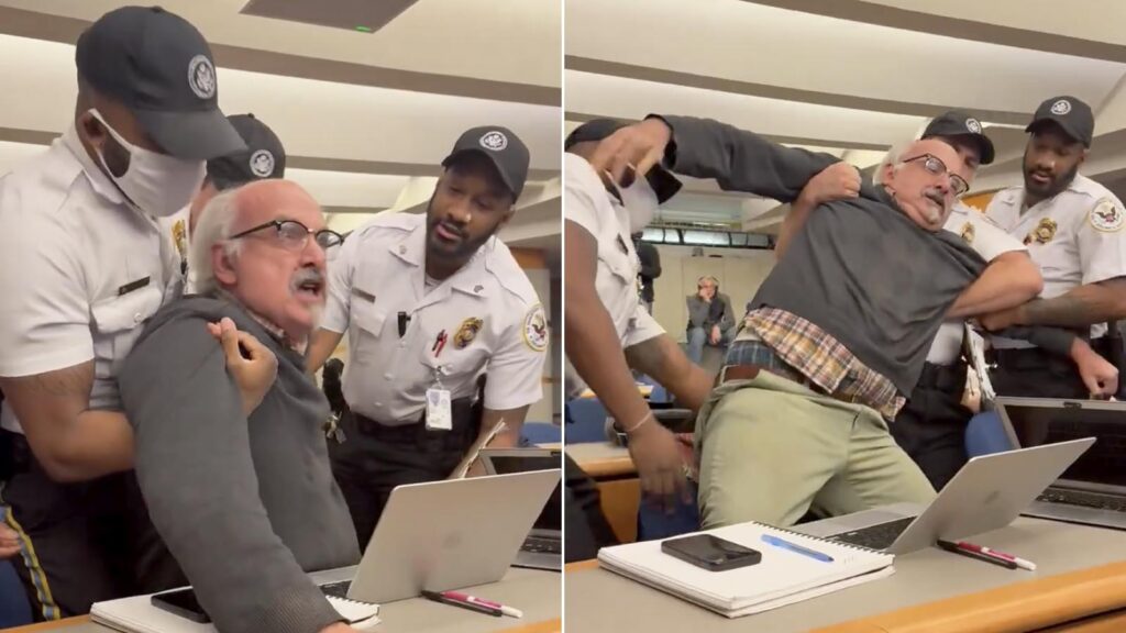 Watch: Chaos Erupts at Antony Blinken’s Final Press Conference as Reporter Is Forcibly Removed