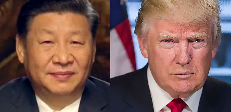 President Trump reveals he just spoke with Chinese Pres Xi Jinping