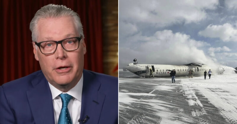 Delta CEO Won’t Name Pilots in Toronto Crash Amid All-Female Crew Rumors