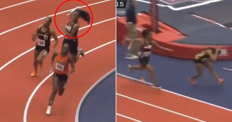 Video: Vicious Rival Assaults High School Track Star During State Title Race in Virginia