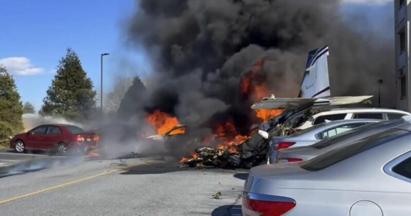 Plane Crashes in Pennsylvania Residential Area with 5 People Aboard