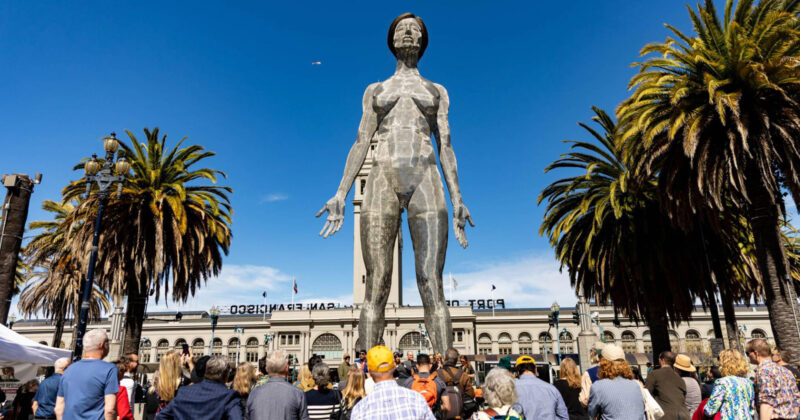 Massive 45-Foot Nude Woman Statue Sparks Backlash: ‘No One Asked Us If We Wanted It’