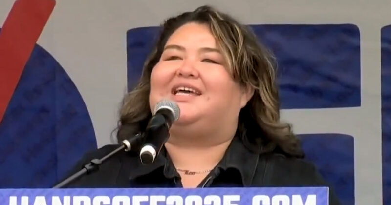 Woman Brags About Being Illegally in the US During Anti-Trump Rally in DC — Trump Admin Responds