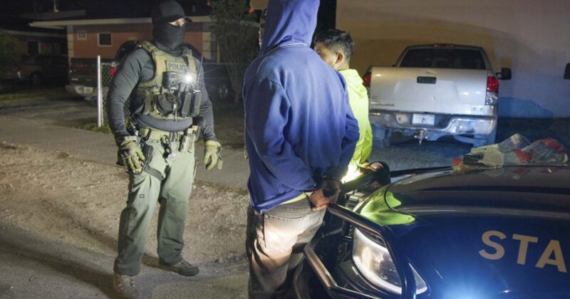 Nearly 800 Illegal Aliens Arrested During ‘Tidal Wave’ Operation Across Single Southern Red State