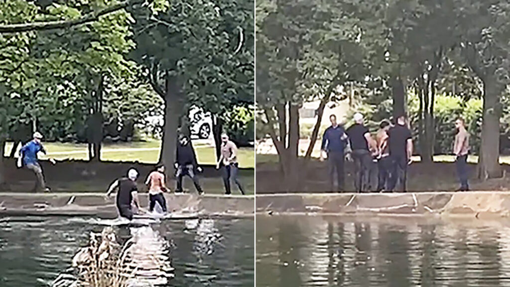 Illegal Migrant Suffers Instant Karma After Daring Attempt to Escape ICE