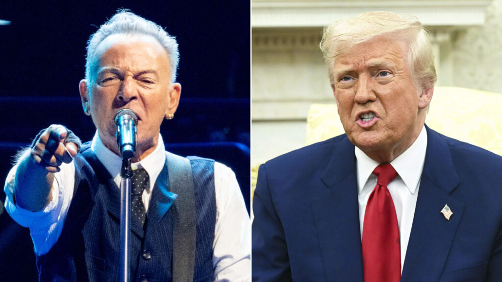 Bruce Springsteen Rants About Trump Overseas — Trump Responds