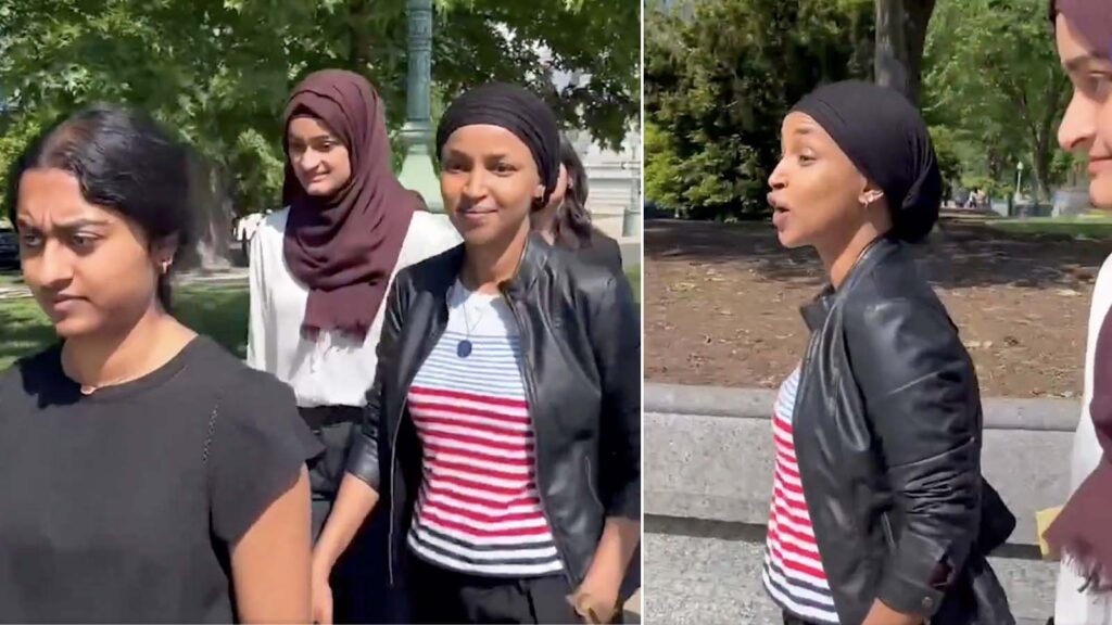 Watch: Ilhan Omar Repeatedly Curses at Reporter Who Asked Her a Simple Question