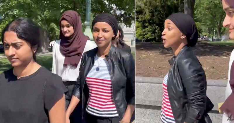 Watch: Ilhan Omar Repeatedly Curses at Reporter Who Asked Her a Simple Question