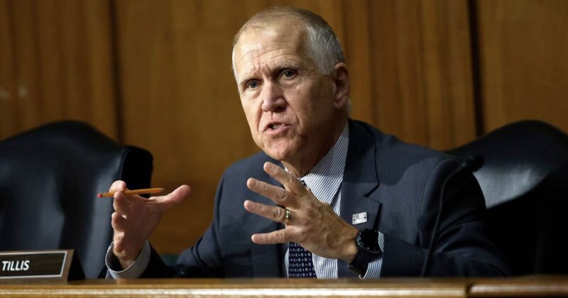 Thom Tillis Turns on Trump, Announces Opposition to Key Nominee Over Jan. 6