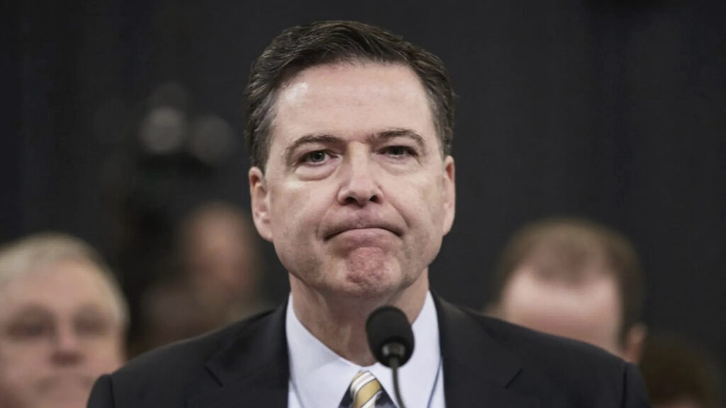 James Comey Escorted by Secret Service to DC Field Office for Interview