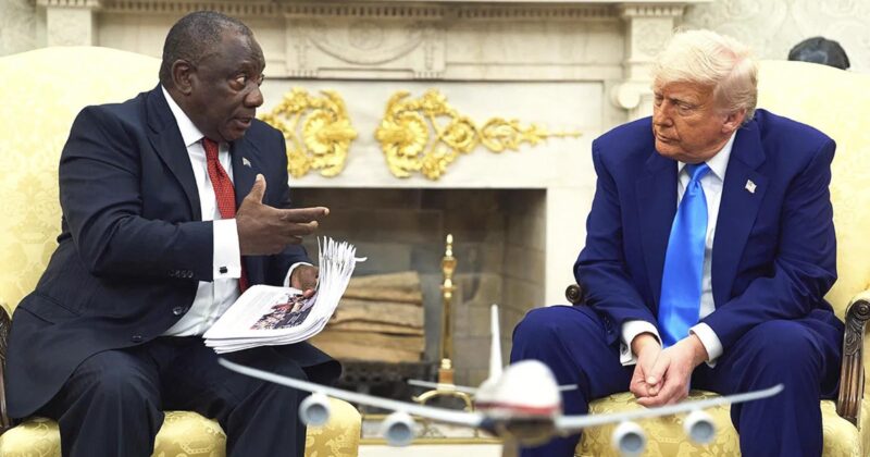 Watch: South Africa’s Ramaphosa Defends ‘Kill the Boer’