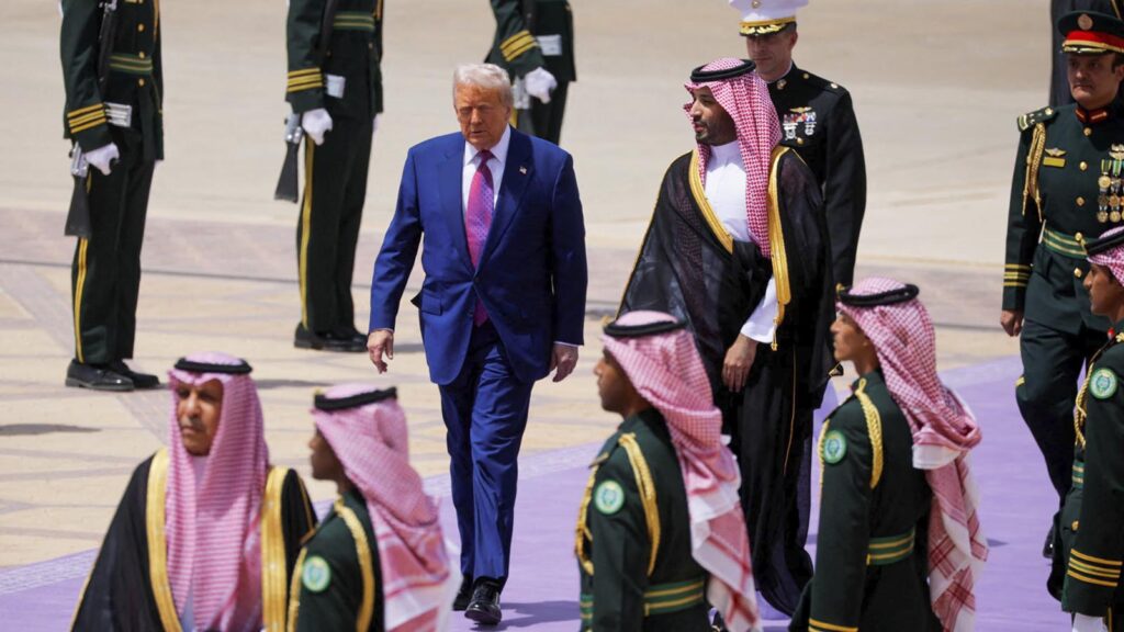 President Trump Arrives In Middle East, Gets Epic Surprise