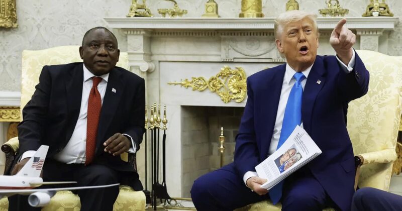 Watch: Trump Boots NBC News Reporter Out of Oval Office: ‘You’re a Disgrace’