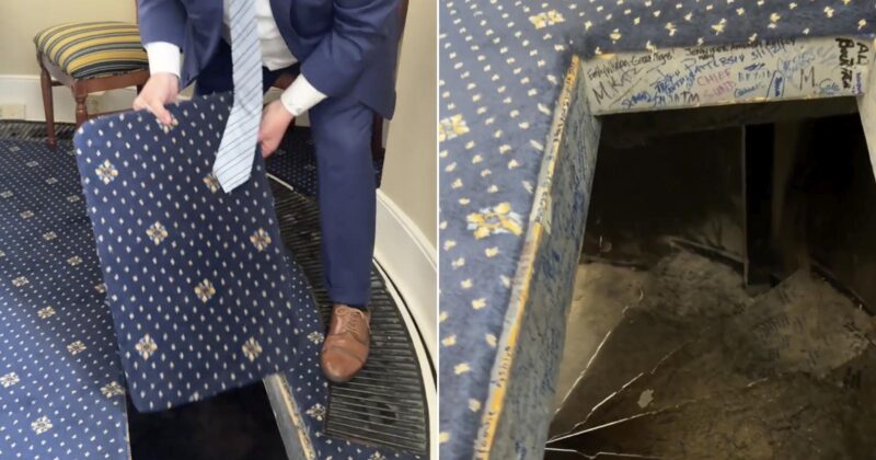 Sitting Congressman Reveals Secret Underground Tunnel Beneath US Capitol