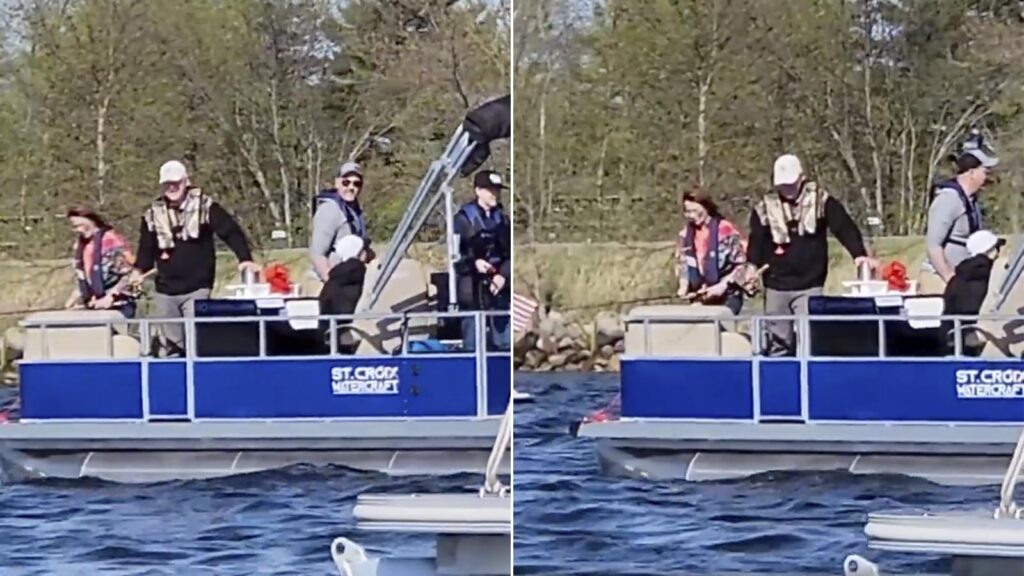 Watch: Local Fishermen Roast Tim Walz While He Struggles to Handle Rod