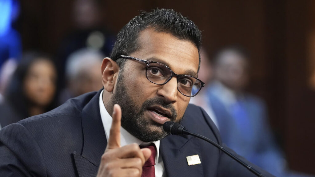 FBI Head Kash Patel Issues Fiery Warning After Mass Shooting Plot Foiled