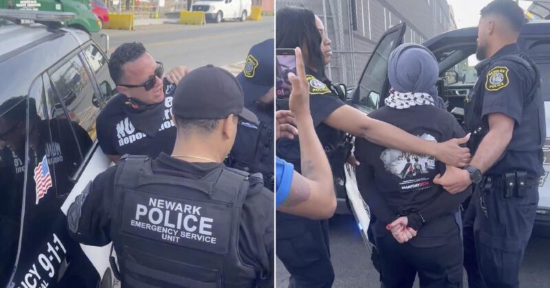 Leftist Protestors Arrested After Violent Clash with Law Enforcement at Newark ICE Facility