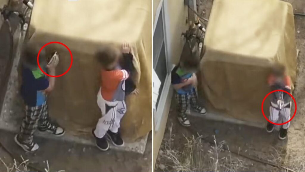 Shock Video: Police Confront Young Boys Armed with Loaded Handgun in Tense Standoff