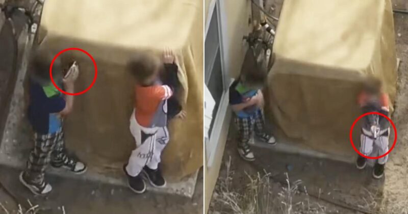 Shock Video: Police Confront Young Boys Armed with Loaded Handgun in Tense Standoff