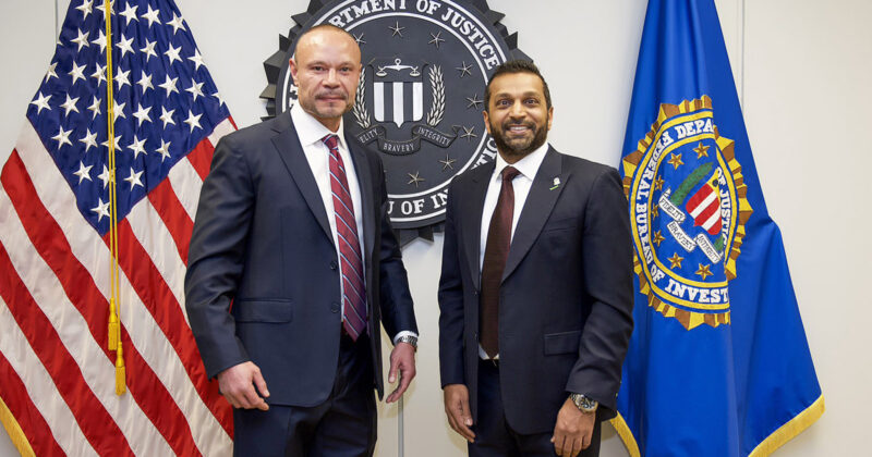 Patel and Bongino Reveal They’ve Uncovered a Tranche of Hidden Russiagate Documents