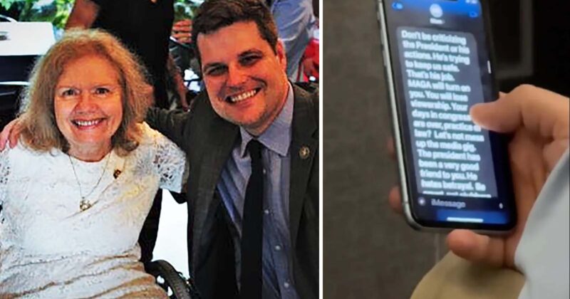 Matt Gaetz Secretly Recorded on Flight — Private Texts to His Mom About Trump Leaked