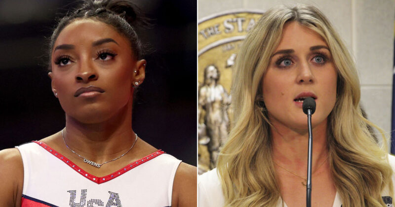 Simone Biles Insults Riley Gaines with Vile Remark About Her Physical Appearance
