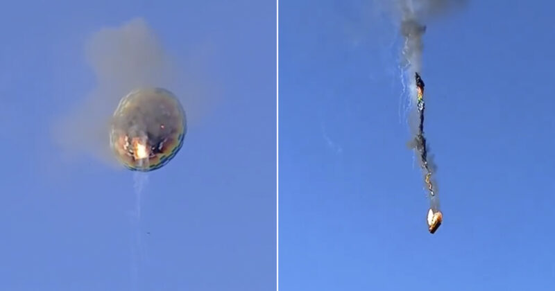 Horrifying Video Shows Hot Air Balloon Accident That Left 8 Dead