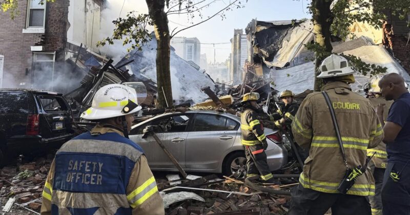 Massive Philly Explosion Levels Row Homes, Leaving 1 Person Dead in ‘Chaotic’ Scene