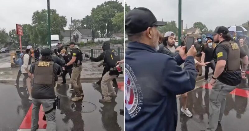 Watch: Far-Left Protesters Clash with Police Amid Federal Raid in Minneapolis