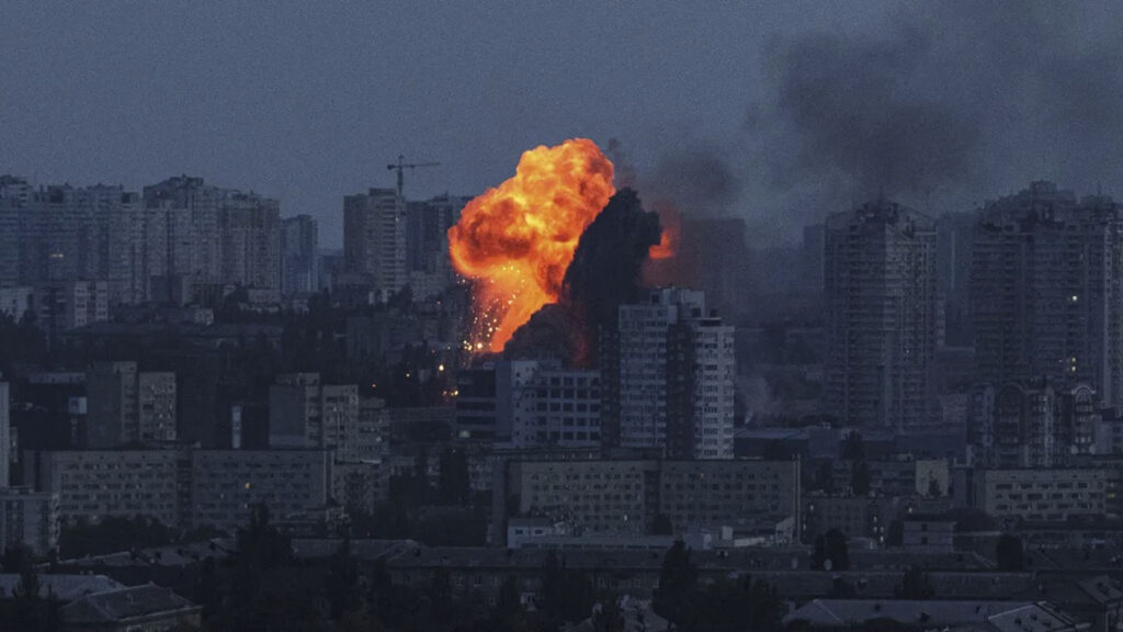 Kiev on Fire: Russia Launches Massive Overnight Attack on Multiple Ukrainian Cities