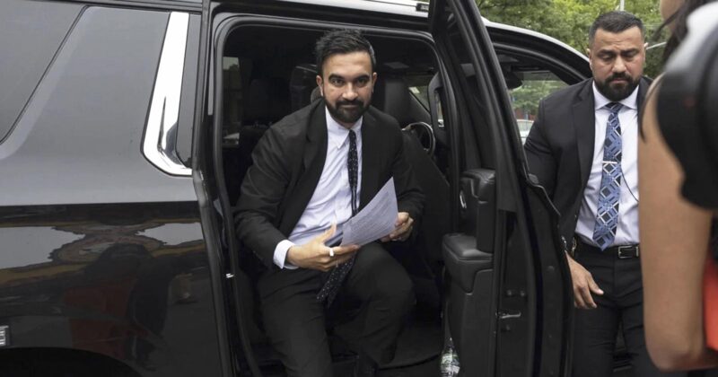 Trump DOJ Sends Warning to NYC Mayoral Candidate Zohran Mamdani
