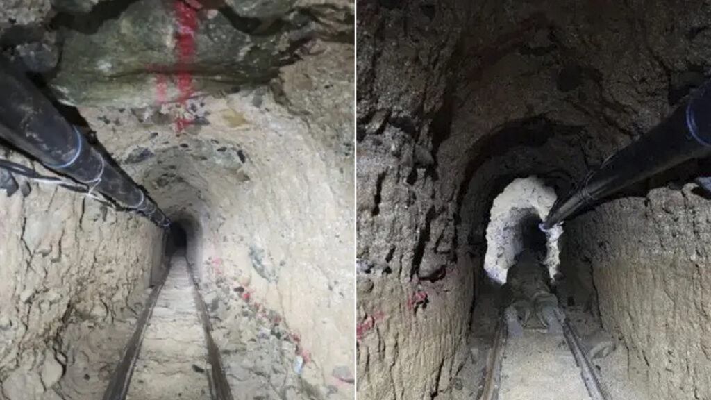 Agents Discover Massive Narcotics Tunnel with Hidden Entrance Linking US and Mexico