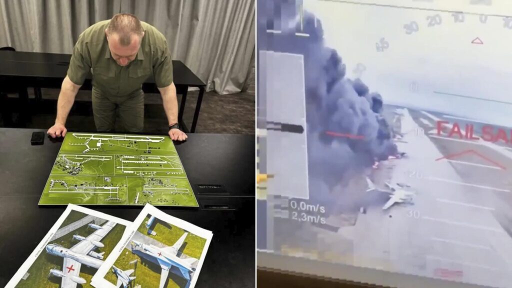 Ukraine Wipes Out Russian Doomsday Nuclear Bombers in Massive Surprise Attack on Air Bases